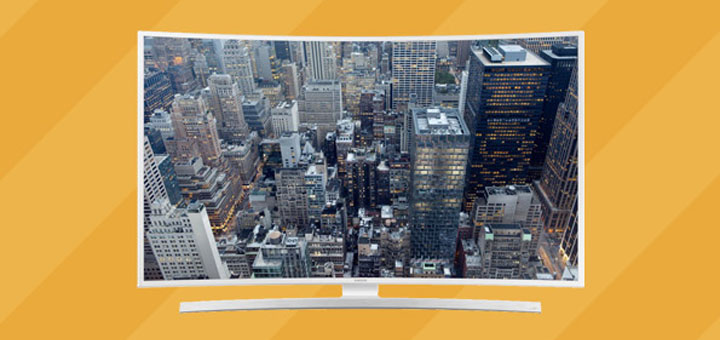 Võida kumera ekraaniga Samsungi Smart TVjpg