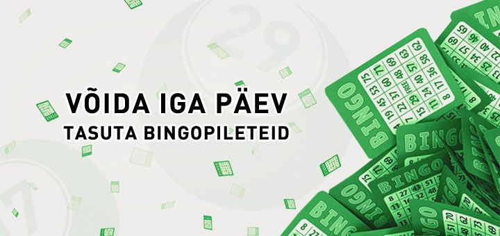 Paf Bingo Week - võida iga päev tasuta bingopileteid