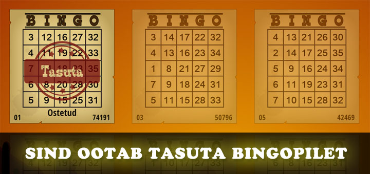 Paf Quick Draw Bingo - tasuta bingopilet kõigile
