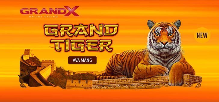 GrandX Online Casino uued mängud ja boonused