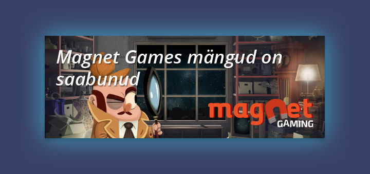 Magnet Games kasiinomängud on jõudnud Chanz kasiinosse