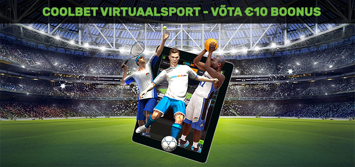 Coolbet Virtuaalsport - €10 boonusraha