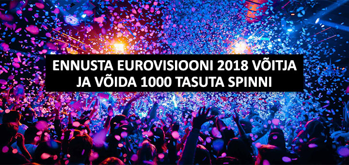Eurovisiooni teemaline Chanzpool - võida 1000 tasuta spinni
