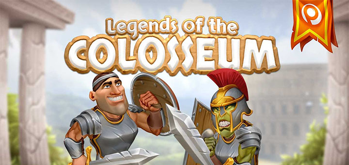 Paf mängustuudio uus mäng Legens of the Colosseum ja tasuta spinnid