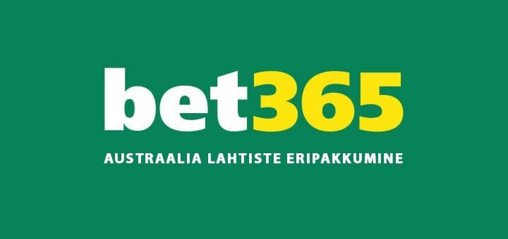 Bet365 Eesti Austraalia Lahtiste eripakkumine - kahesetilise edu korral on panuse võit garanteeritud