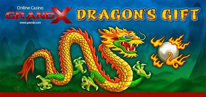 GrandX Online Casino uues mängus Dragon's Gift iga päev tasuta spinnid