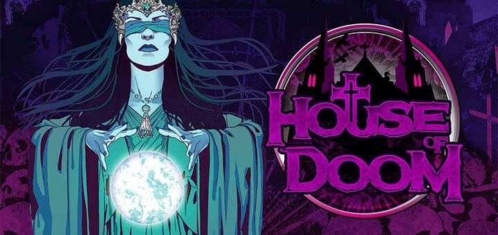 House of Doom Mystery auhinnad Paf kasiinos - tasuta spinnid, pärisraha, kitarr ja €1000 kinkekott