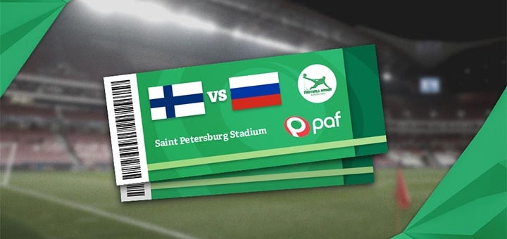 Võida Club Paf jalgpallireis Soome vs Venemaa EURO 2020 mängule