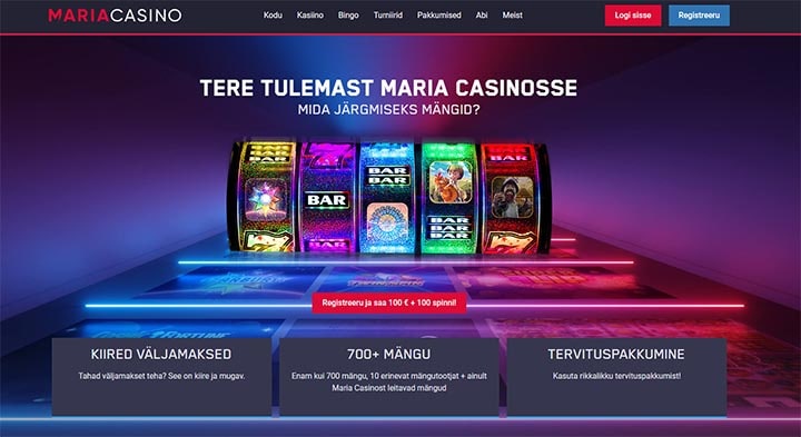 Maria Casino veebileht