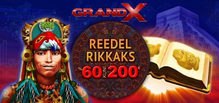 GrandX kasiino reedel rikkaks reload boonus