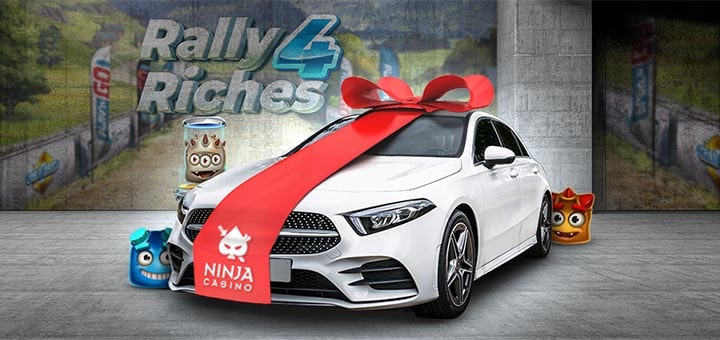 Ninja Casino Supersuvi - võida tutikas Mercedes Benz