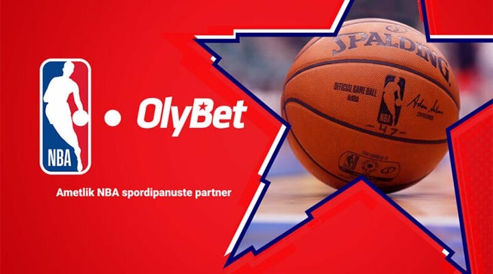 OlyBet on NBA spordipanuste ametlik partner - saa iga nädal tasuta panuseid