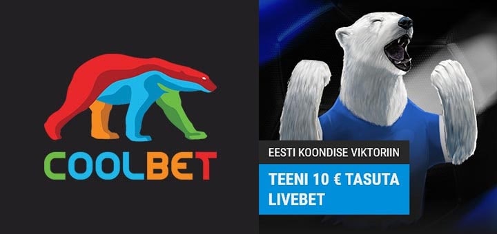 Eesti koondise jalgpalli viktoriin Coolbet'is