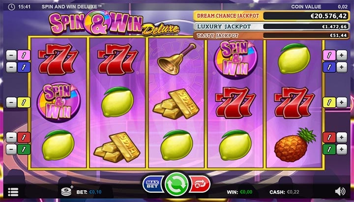 Spin and Win Deluxe slot
