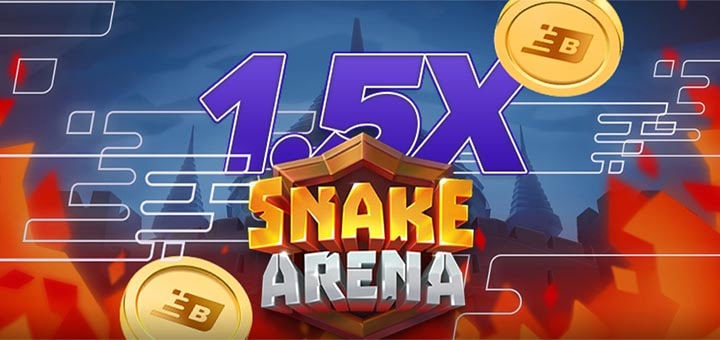 Boost Casino nädalamäng Snake Arena annab 1,5x rohkem Boost punkte