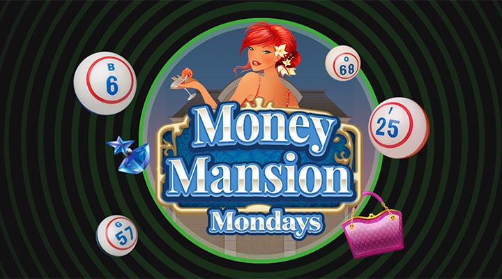 Unibet Money Mansion minimängu tasuta spinnid igal esmaspäeval