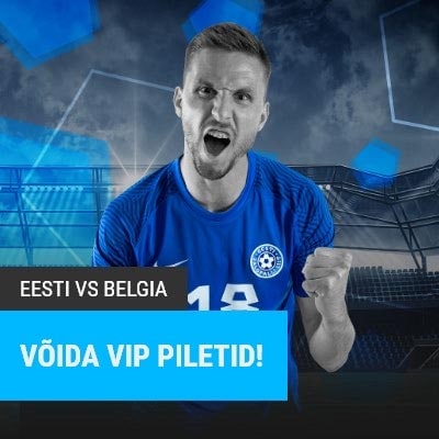 Eesti vs Belgia - Võida Coolbet Tähtede Klubi VIP piletid