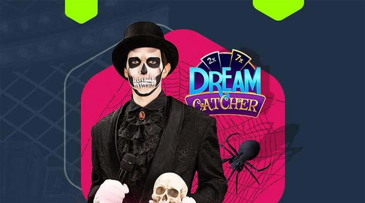 Halloween Dream Catcher Nutz live kasiinos - mängi ja saad €5 tasuta raha