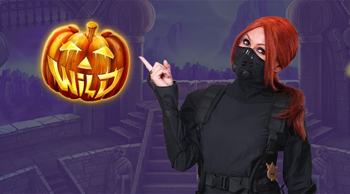 Ninja Casino - Halloweeni slotiturniir tasuta keerutustega