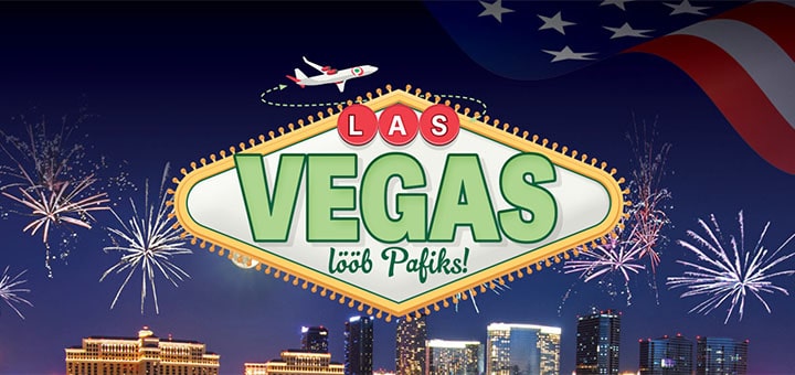 Võida Paf spordiennustuses Las Vegase reisipakett kahele