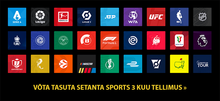 Võta tasuta Setanta Sports 3 kuu tellimus