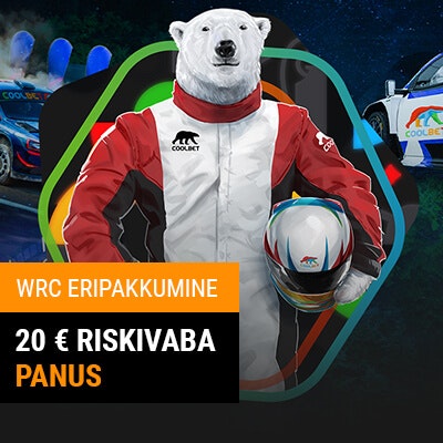 WRC Ralli riskivaba panus Coolbetis
