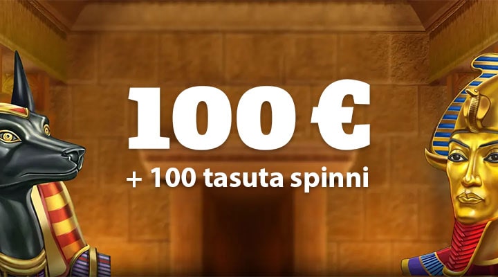 Paf Casino boonus - võta €100 boonusraha + 100 tasuta spinni