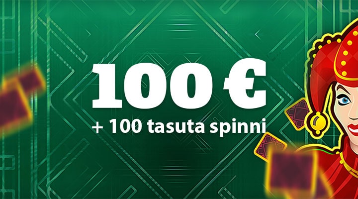 Paf kasiino tervitusboonus - €100 + 100 tasuta spinni mängus Double Joker Slot