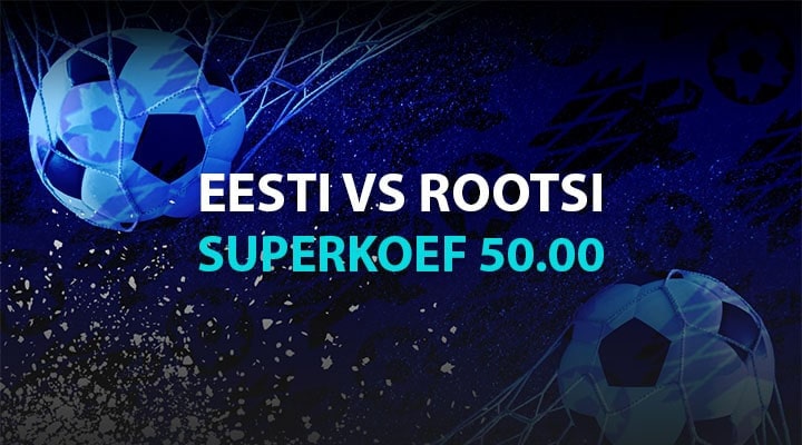 Coolbet - Eesti vs Rootsi jalgpalli superkoefitsient