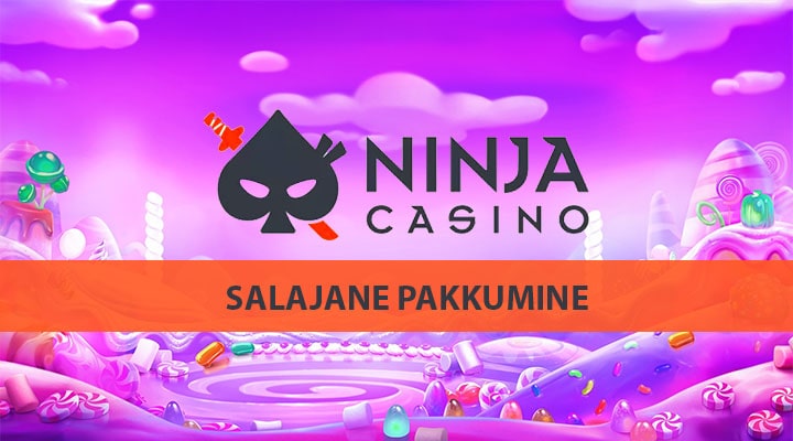 Ninja Casino salapakkumine annab 50 tasuta spinni mängus Sugar Rush 1000