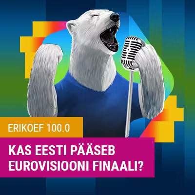 Eesti pääseb Eurovisioon 2024 finaali - ennusta superkoefitsiendiga 100.00